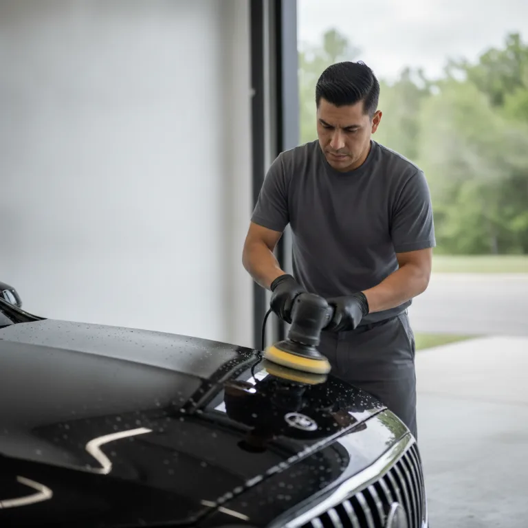 Detalhe Automóvel serviço em Cursino